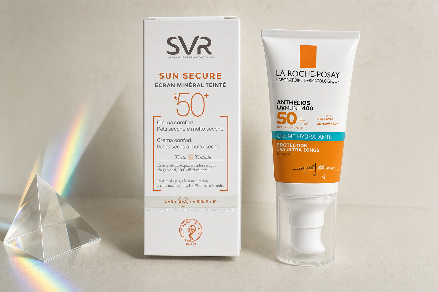 Filtres UV visage : minéraux, chimiques, lesquels choisir ?