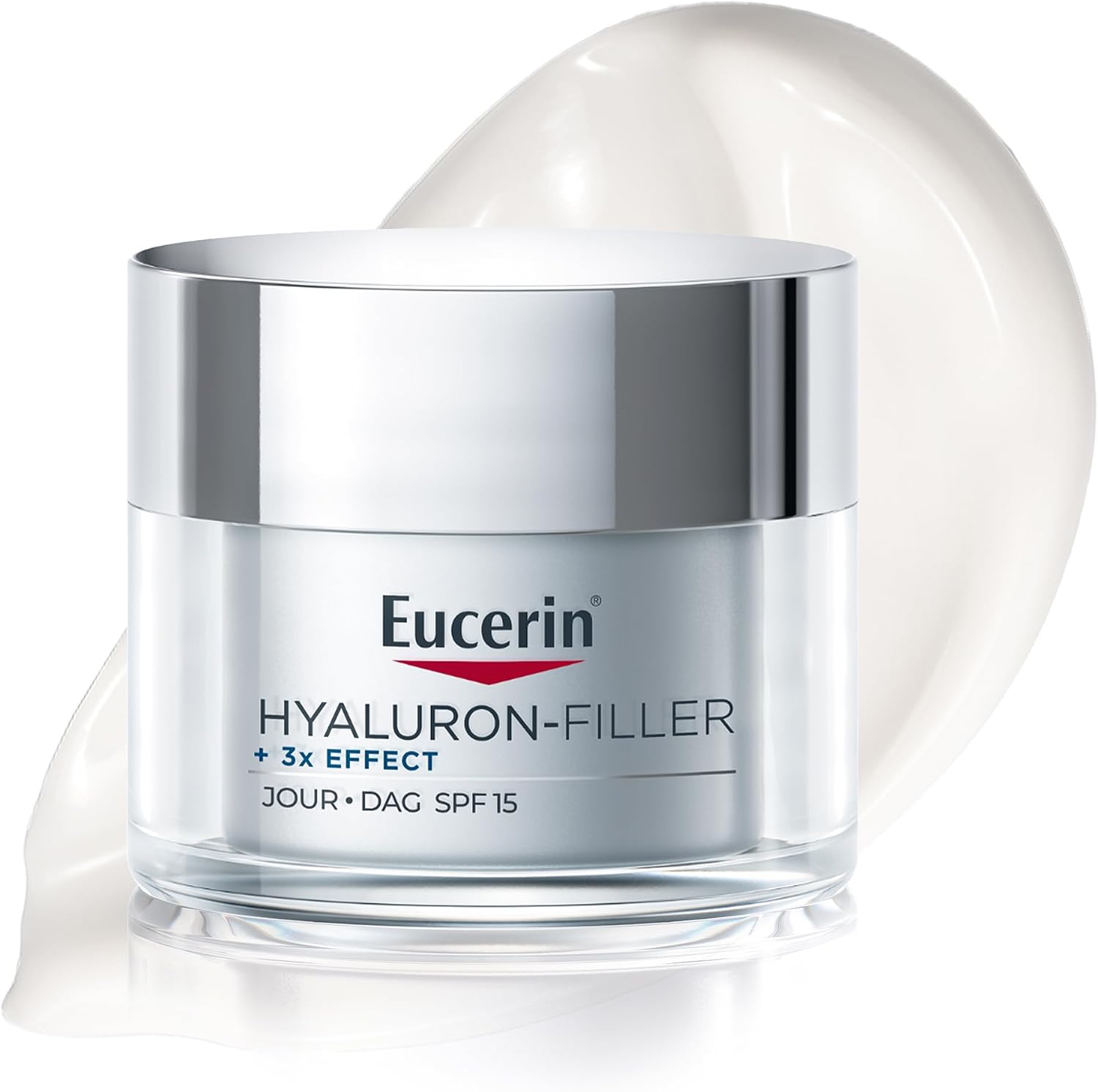 Eucerin Hyaluron-Filler +3x Effect Soin de Jour SPF 15, 50 ml