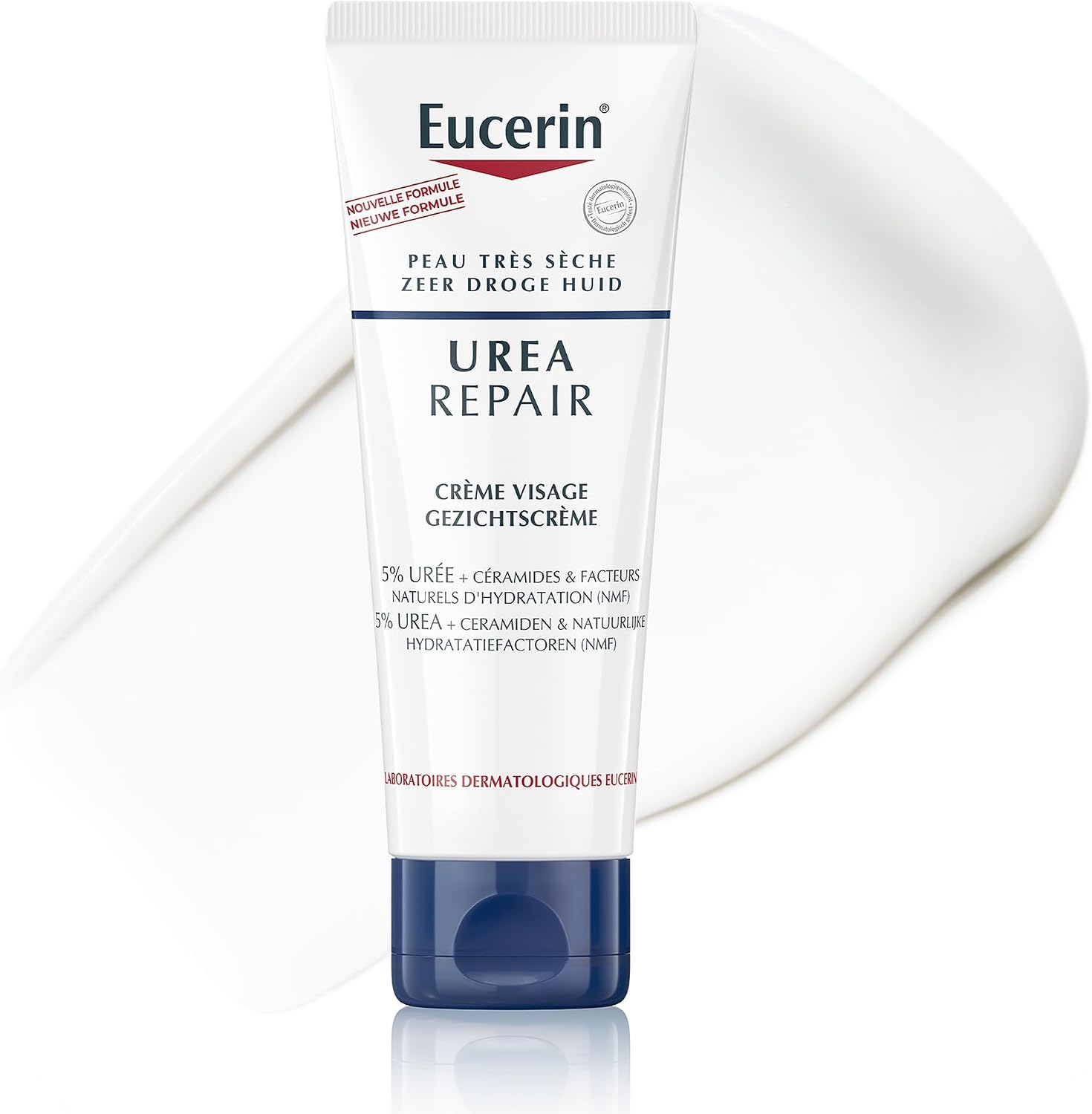 Eucerin UreaRepair Crème Visage 5 % Urée 50 ml