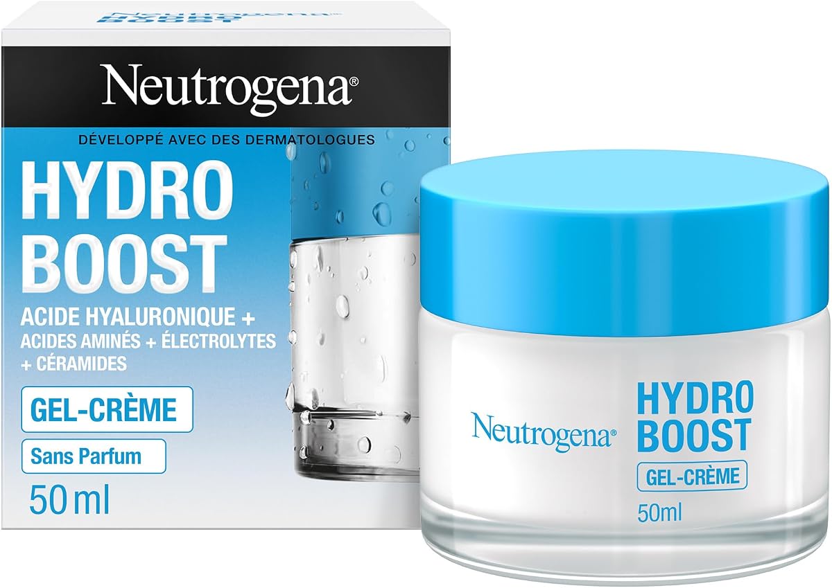 Neutrogena Hydro Boost Gel-Crème Hydratant : crème hydratante pas chère (50 ml)