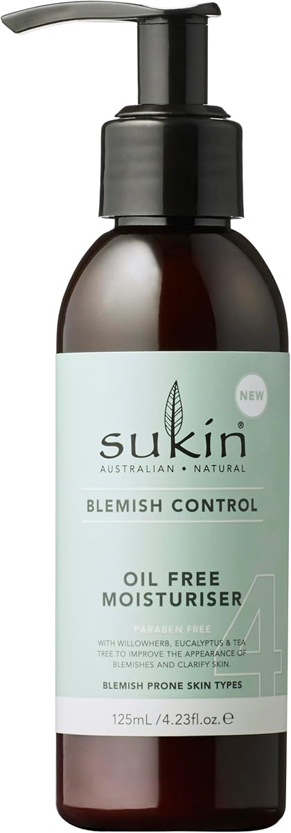 Sukin Blemish Control soin hydratant sans huile peaux grasses