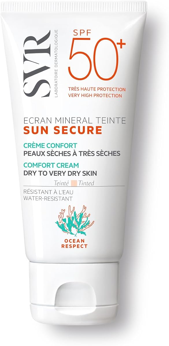 SVR Sun Secure écran minéral SPF50+ teinté visage