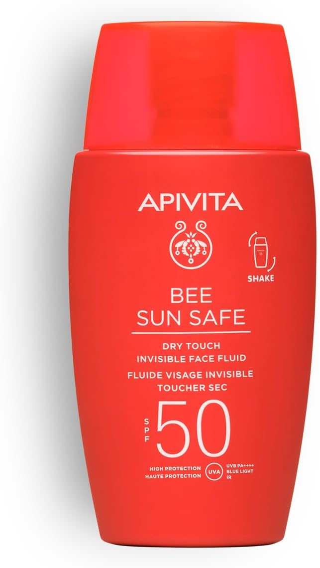 Apivita Bee Sun Safe fluide visage invisible toucher sec SPF50