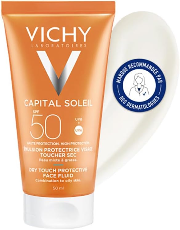 Vichy Capital Soleil Émulsion Toucher Sec SPF50 matifiante