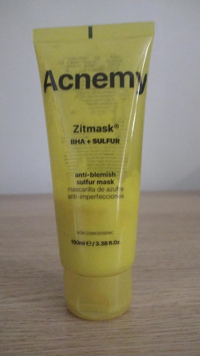 Acnemy Zitmask masque soufre BHA acide salicylique anti-imperfections non comédogène peau grasse acnéique